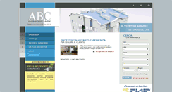 Desktop Screenshot of abcimmobiliare.com